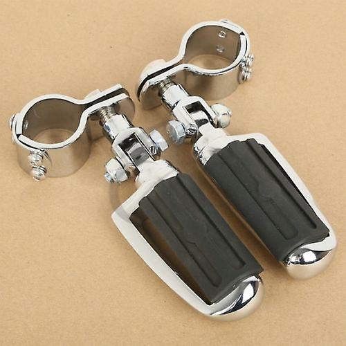 Born Pretty Footrest Footpegs W/ Clamps For Kawasaki Vulcan Vn400 Vn800 Harley Sportster 883