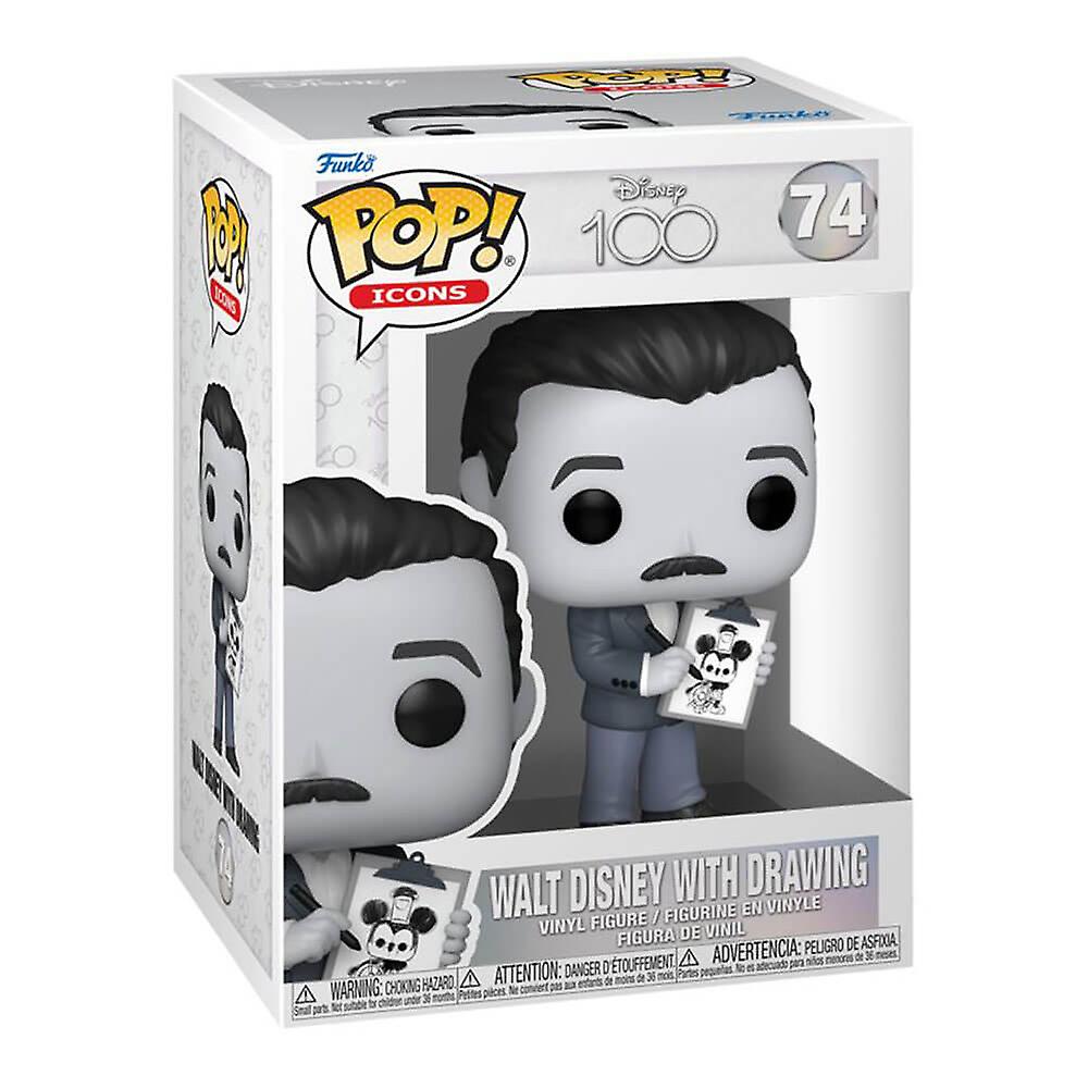 Disney 100th Walt Disney with drawing Pop! Vinyl