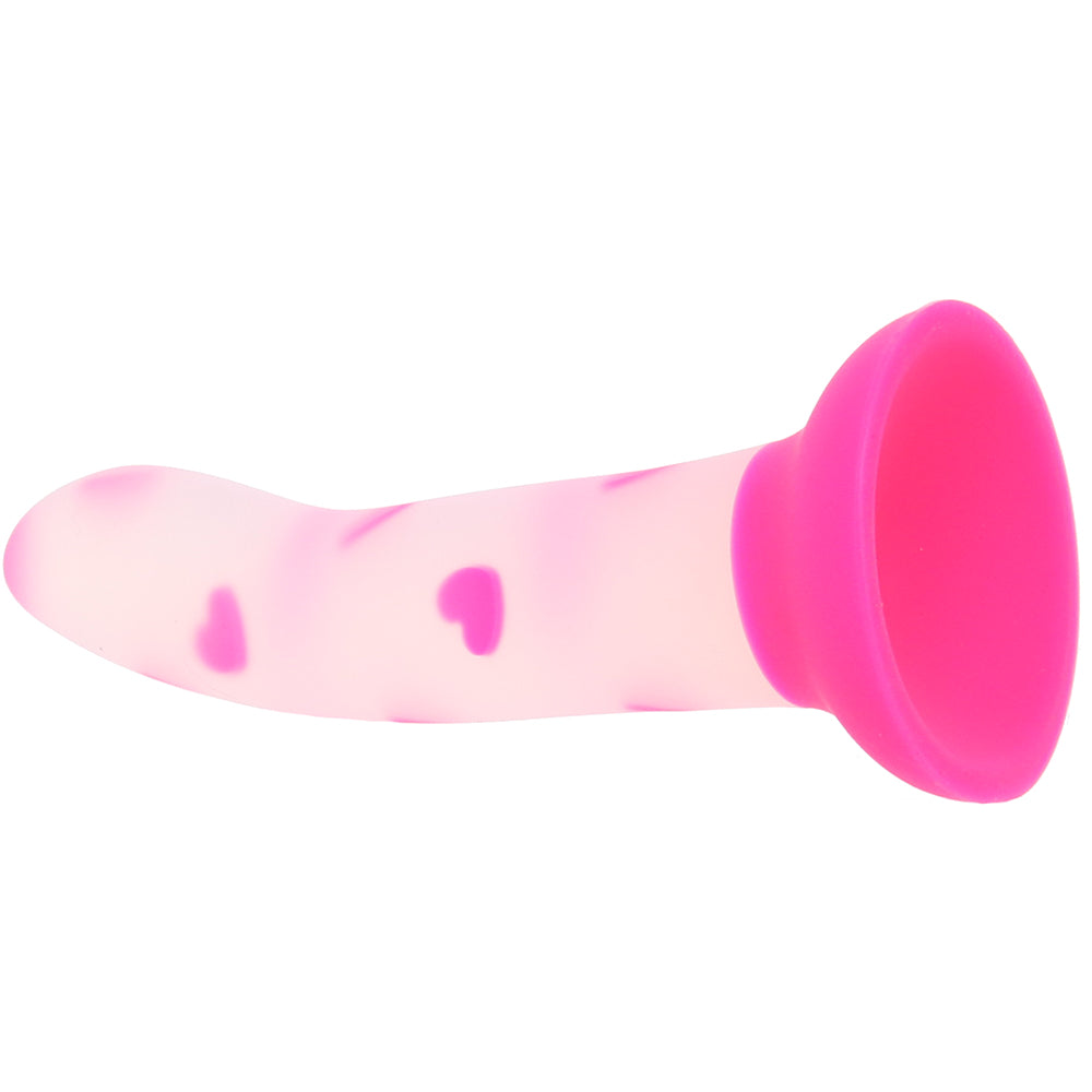 Glow Stick Heart Glow in the Dark Dildo