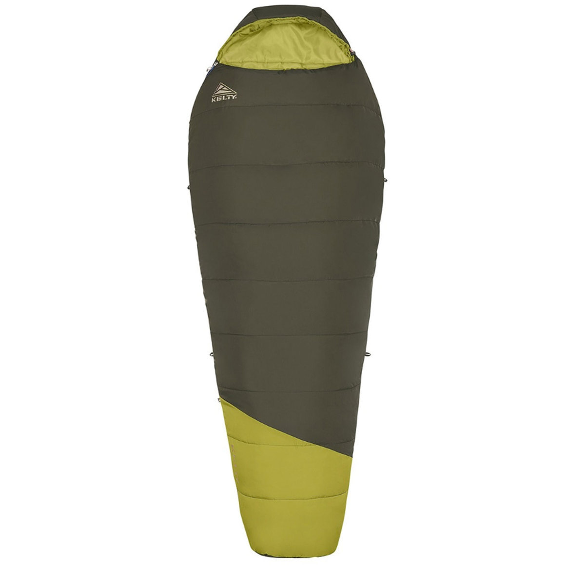 Kelty Mistral 40 Degree Long Mummy Sleeping Bag  Green