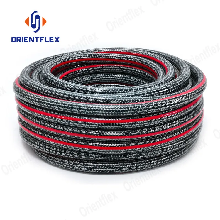 Drinking safe new outdoor plastic knitted colored 1 inch 100 ft garden hose tube kit supplies