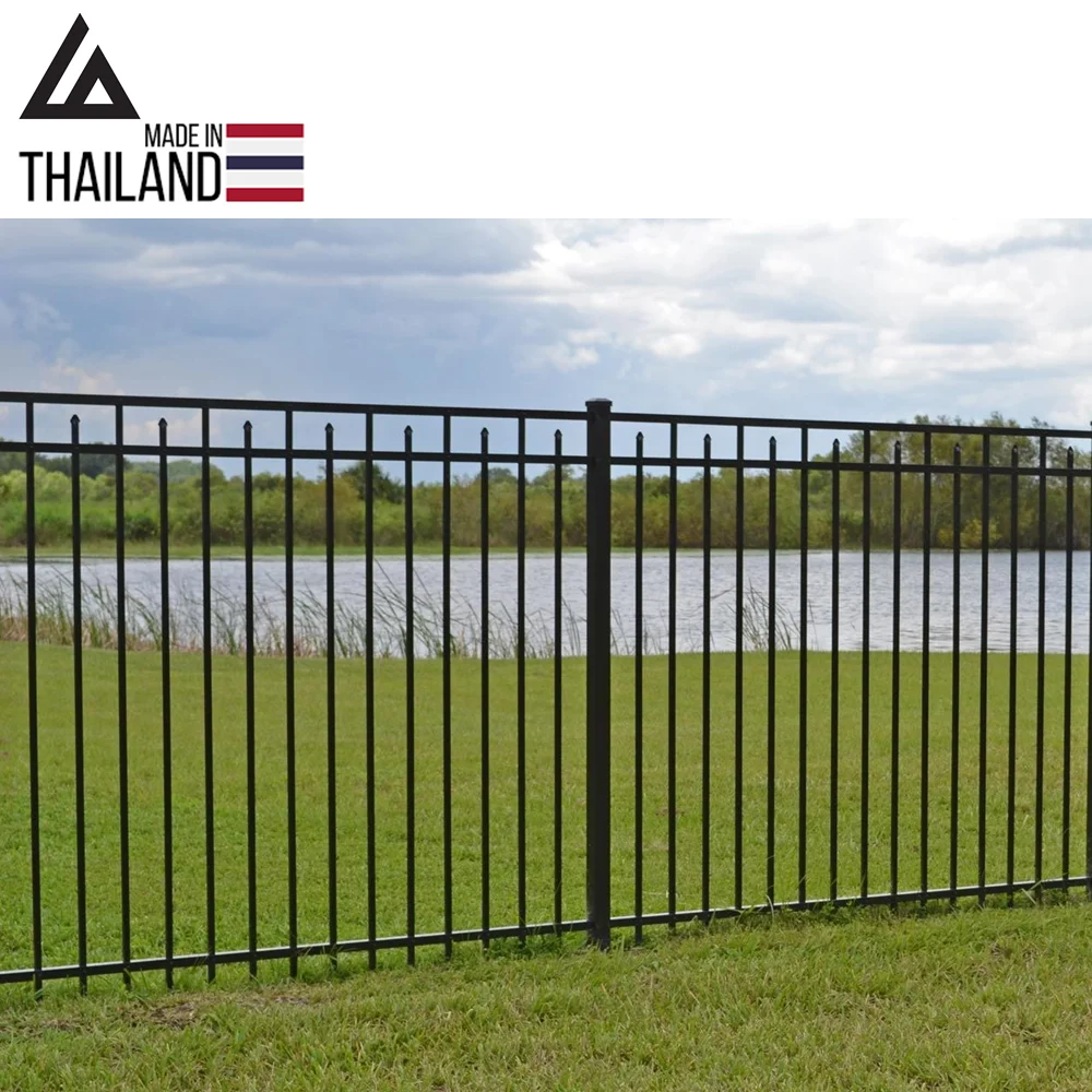 MADE IN THAILAND AND VIETNAM Factory supply vertical flush bottom aluminum fence post