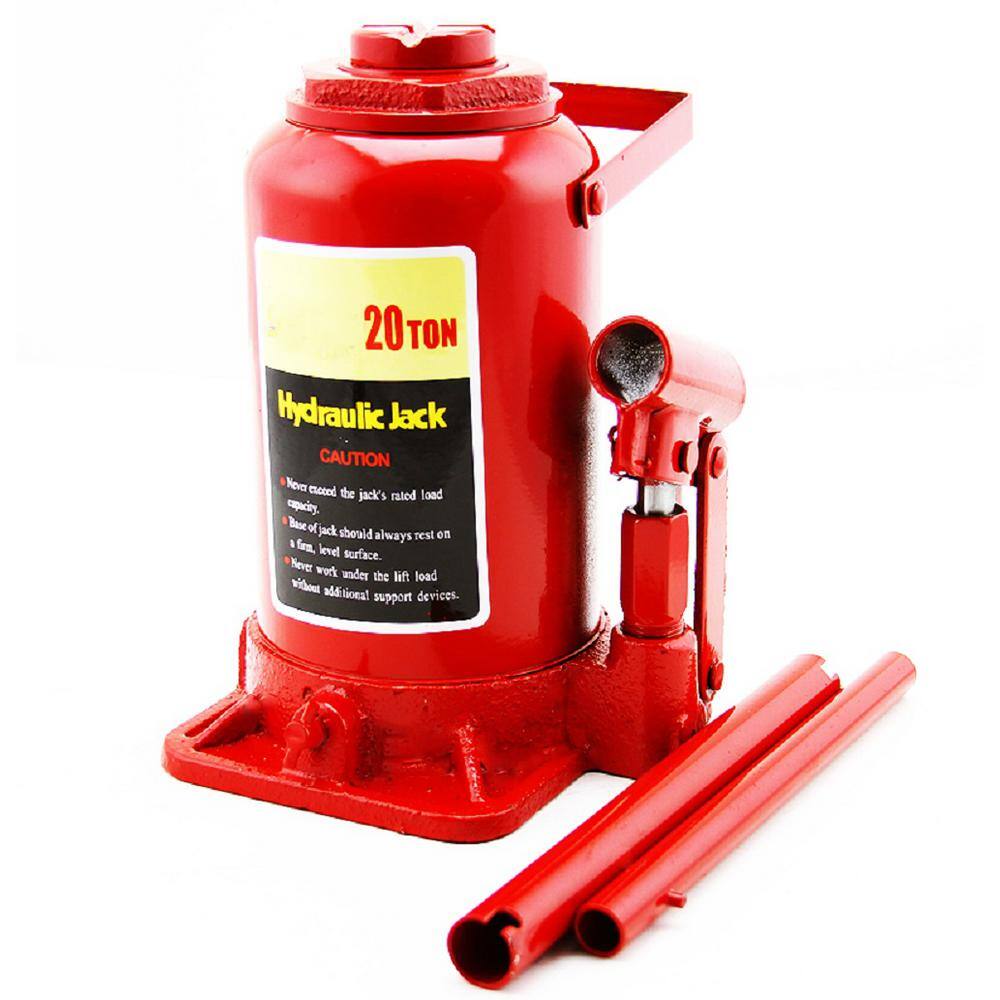 Stark 20-Ton Heavy-Duty Hydraulic Bottle Jack Automotive Tools 50007-H1