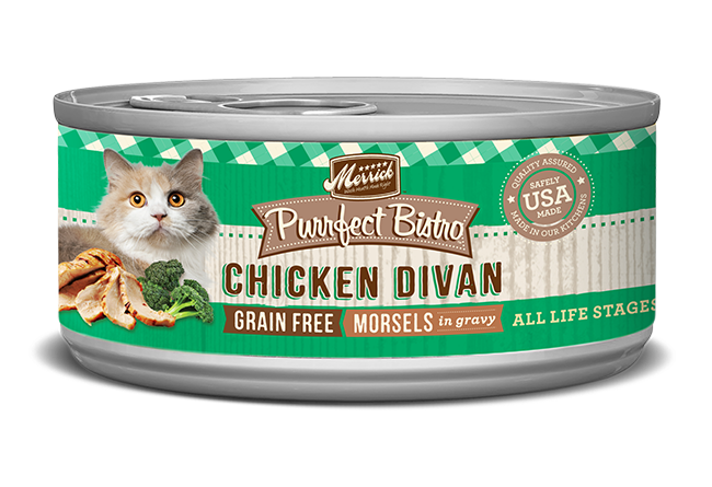 Merrick Purrfect Bistro Chicken Divan Grain Free Wet Cat Food