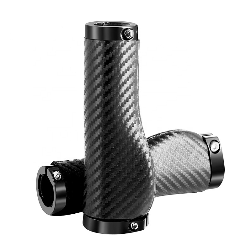 Carbon Grips Mountain Bike Grips Cycling Handle Cover mtb Bicycle Handlebar Grips