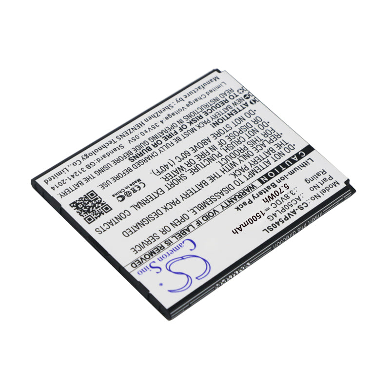 Archos 50 Platinum 4G Replacement Battery BatteryClerkcom Mobile Phone