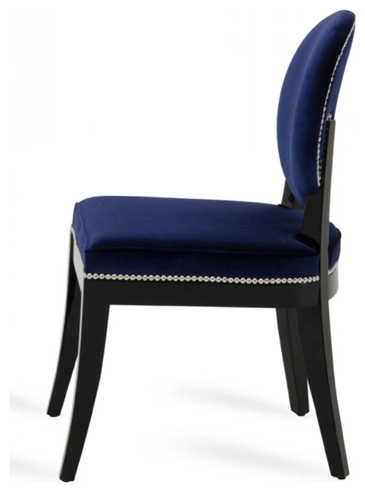 Sage Modern Blue Dining Chair  Set of 2   Contemporary   Dining Chairs   by Virgil Stanis Design  Houzz