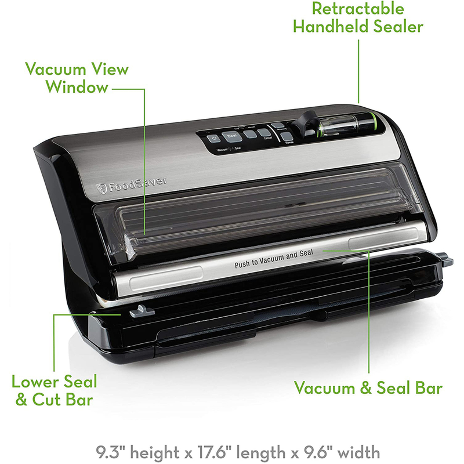 FoodSaver FM5000 Black Vacuum Food Sealer