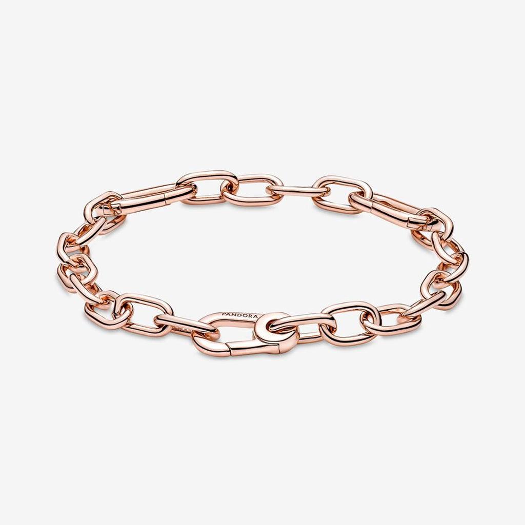 PANDORA  Pandora ME Link Chain Bracelet with 2 Connectors in Rose Gold