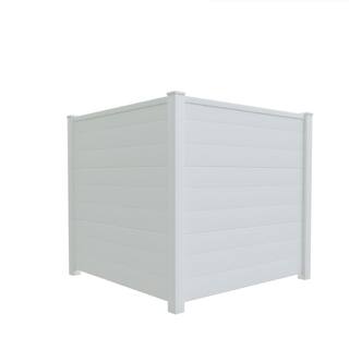 FENCY 35 in. H x 48 in. W Vinyl Garden Fence White HD-A-YP01011