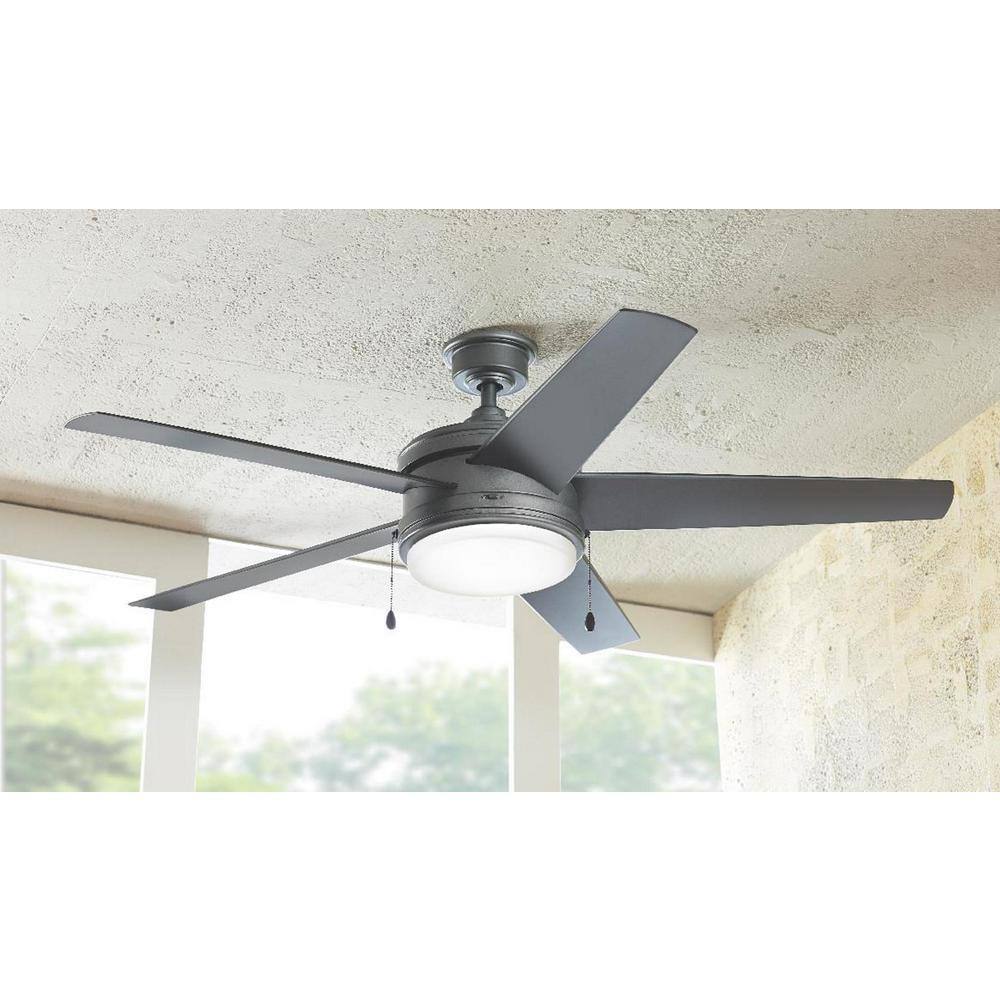 Home Decorators Collection Portwood 60 in. LED Outdoor Natural Iron Ceiling Fan YG528-NI