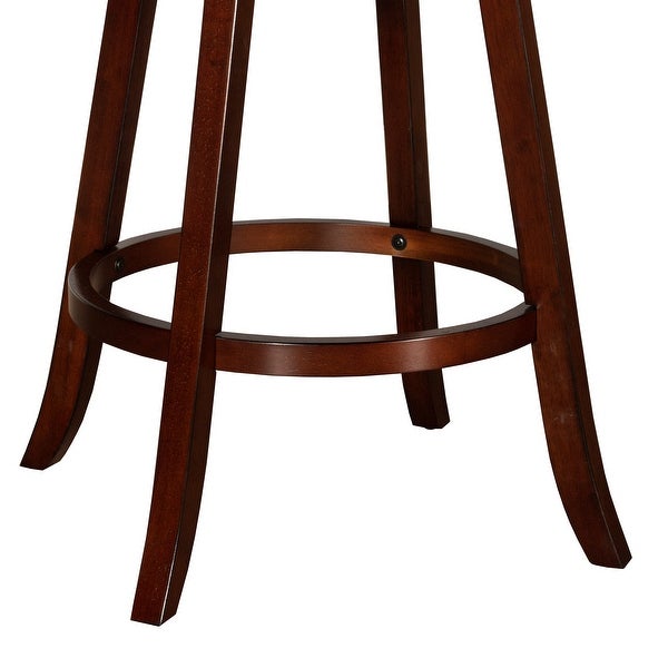 Hillsdale Furniture Tateswood Wood Swivel Stool， Cherry