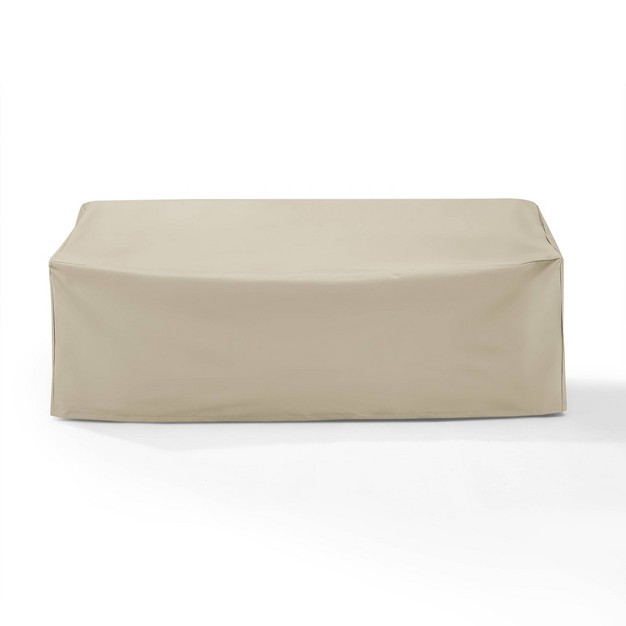 Crosley Outdoor Sofa Furniture Cover Tan