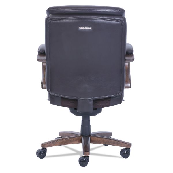 La-Z-Boy Woodbury Mid-Back Executive Chair， Supports Up to 300 lb， 18.75