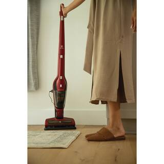 Electrolux Ergorapido Pet Bagless Cordless with Detachable Handset in Red Stick Vacuum EHVS3510AR