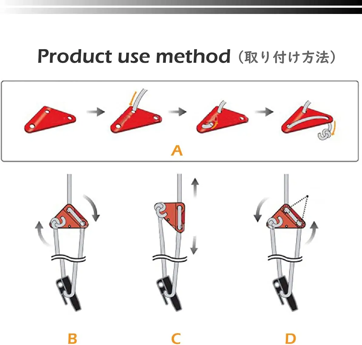 Triangle Shape Aluminum oy Guyline Cord Adjuster Tent Tensioners Rope Adjuster Tent Rope Adjuster for Outdoor Camping Hiking