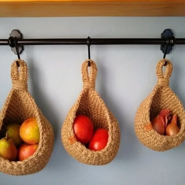 🔥BIG SALE - 40% OFF🔥🔥-Hanging Wall Vegetable Fruit Baskets