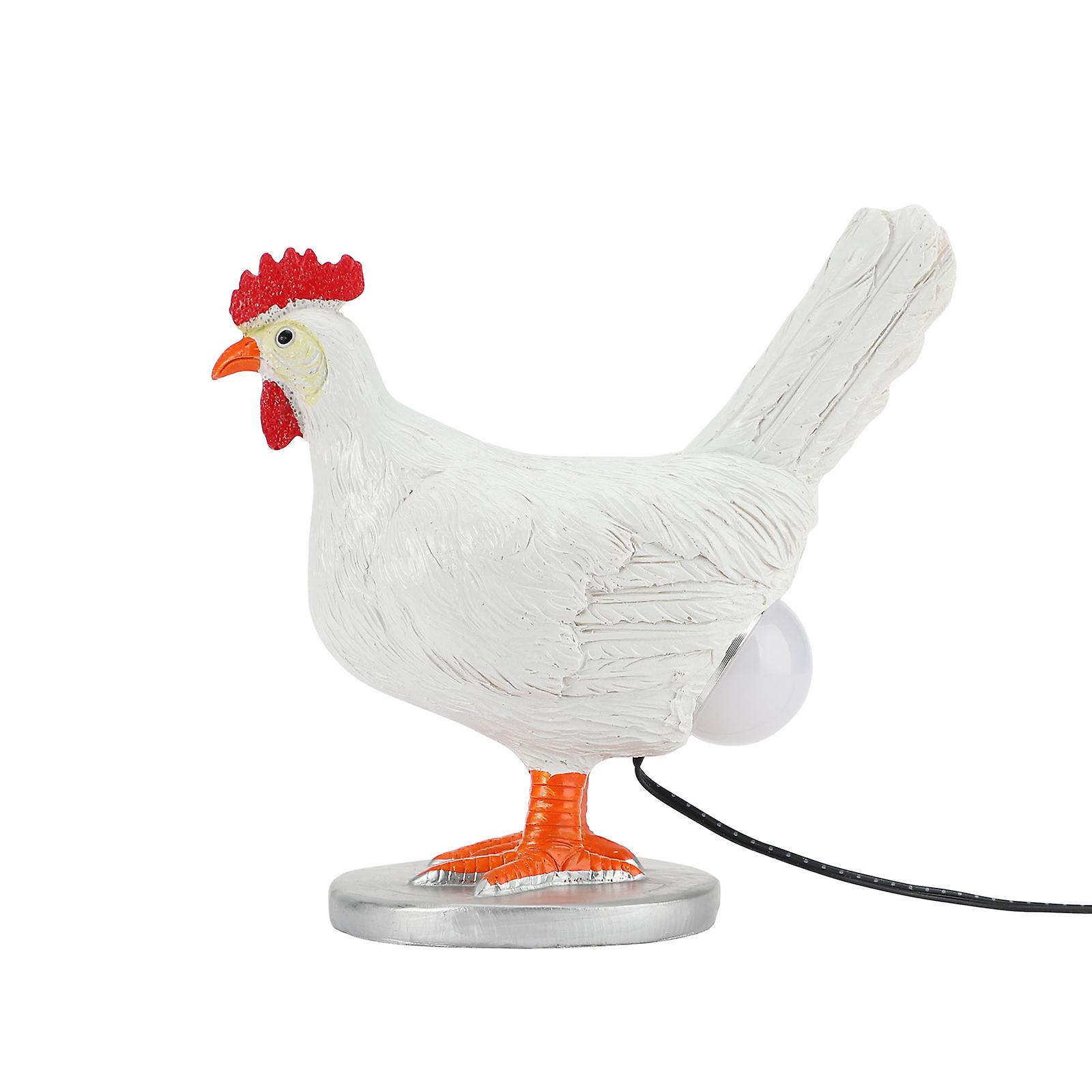 Taxidermy Chicken Egg Lamp Exists