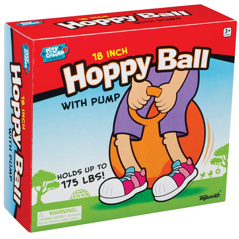 Toysmith 18-in. Hoppy Ball and Pump