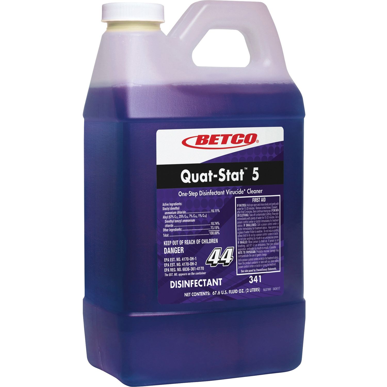 Quat-Stat 5 Disinfectant by Betco Corporation BET3414700