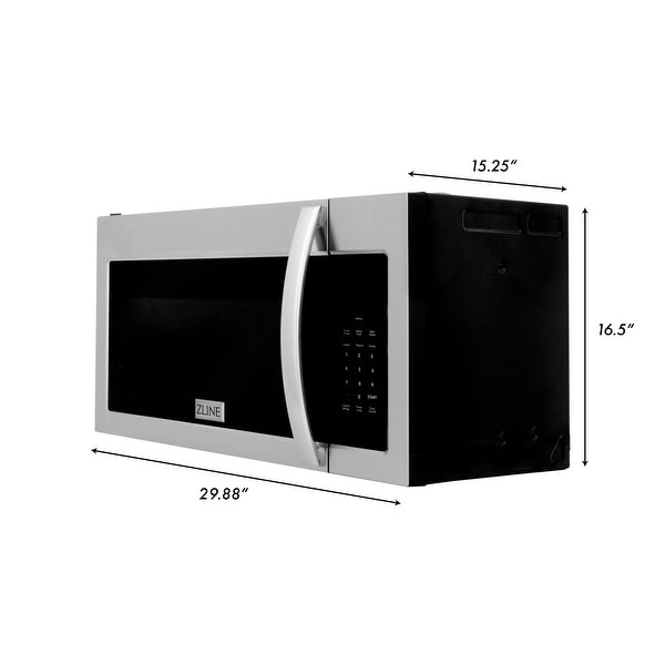 ZLINE Over the Range Convection Microwave Oven in Stainless Steel