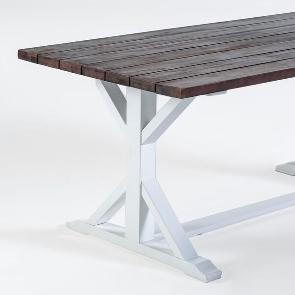 Modern Outdoor Acacia Wood dining table，for garden，patio