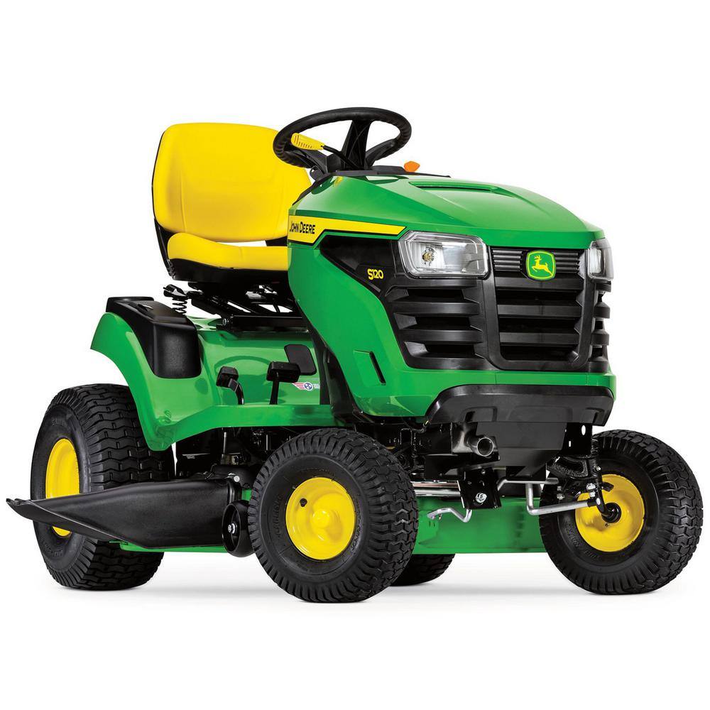 John Deere S120 42 in. 22 HP V-Twin Gas Hydrostatic Riding Lawn Tractor BG21272