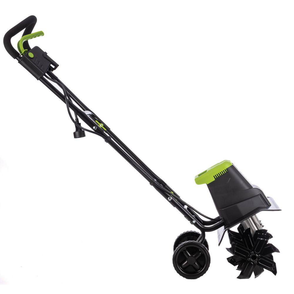 EARTHWISE POWER TOOLS BY ALM 18 in. 14 Amp Electric Garden Tiller Cultivator TC70018EW