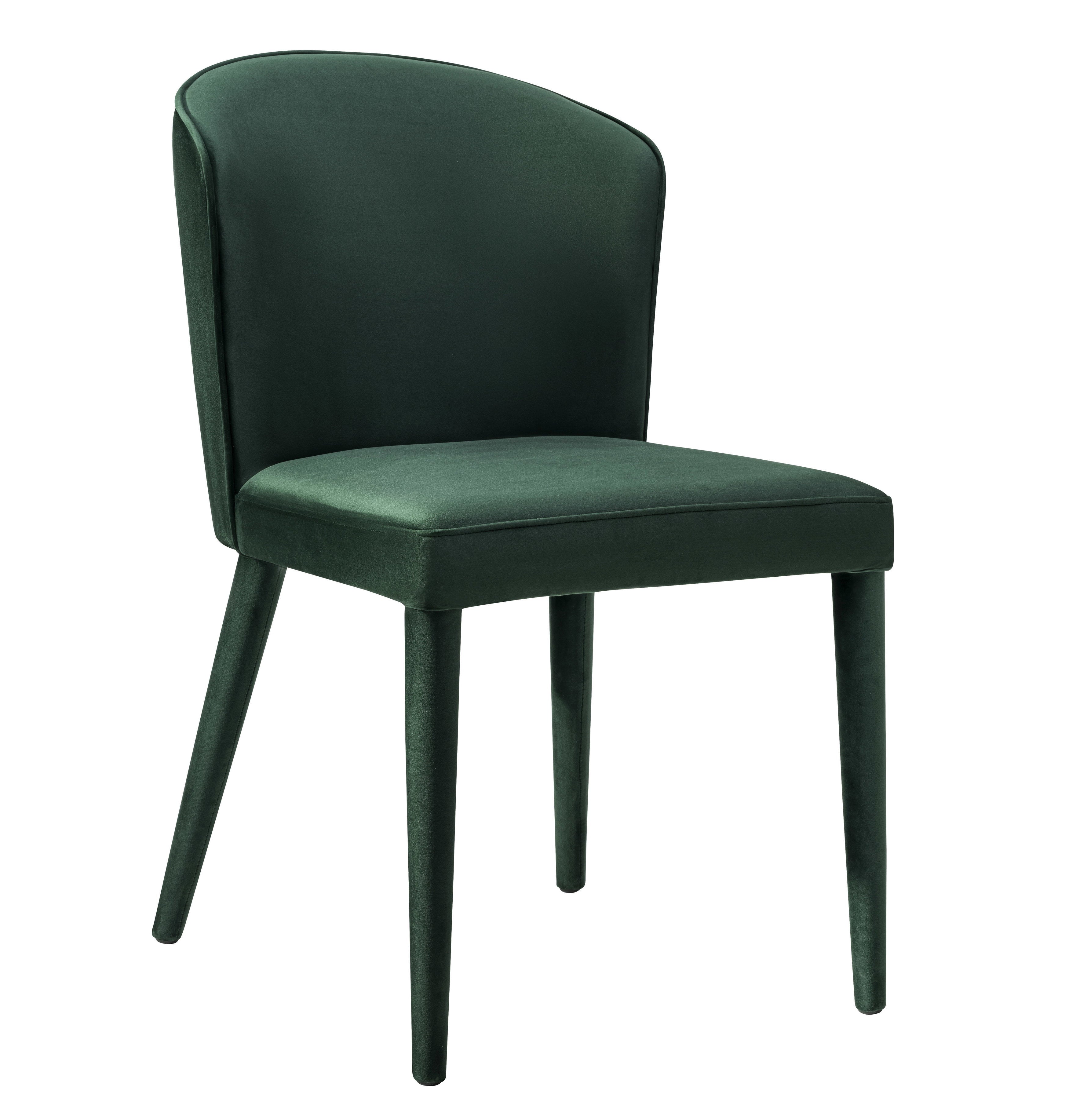 Metropolitan Forest Green Velvet Dining Chair by TOV Furniture