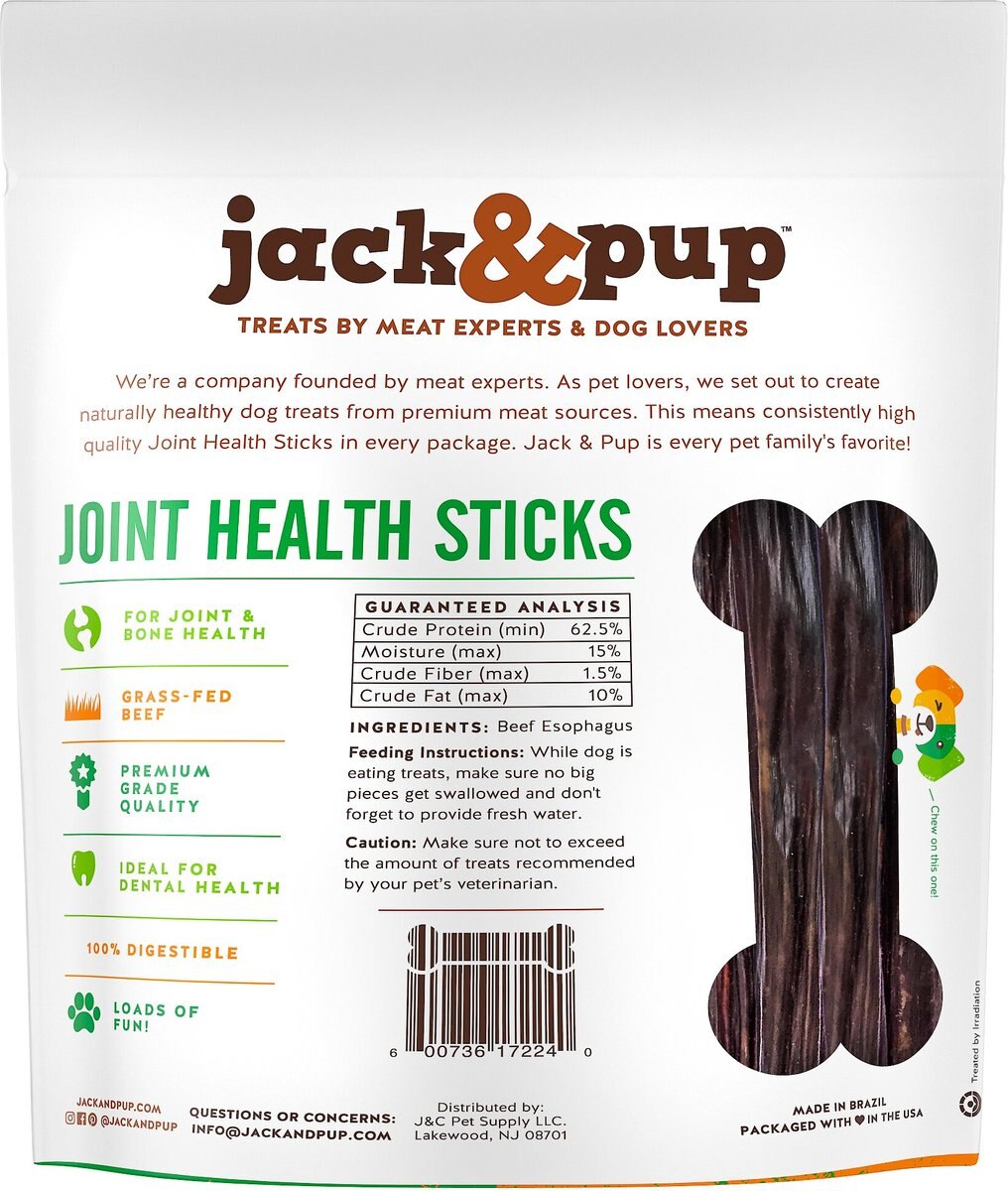 Jack and Pup Joint Health Sticks 6\