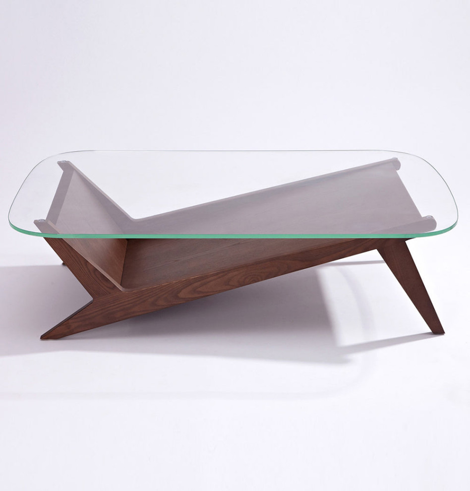 Joline Coffee Table   Midcentury   Coffee Tables   by G*FURN  Houzz