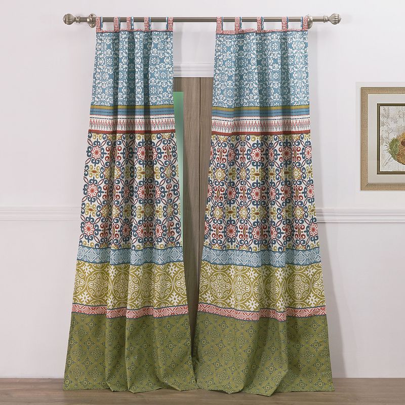 Greenland Home Fashions 2-pack Shangri-La Window Curtains