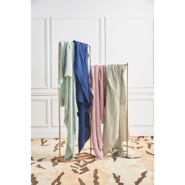 X 70 quot Feather Gauze Throw Collection