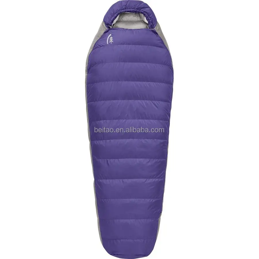 4 seasons Eleanor Plus 700 Sleeping Bag: 25 Degree Down   Women's Mummy Style Down Camping Sleeping Bag