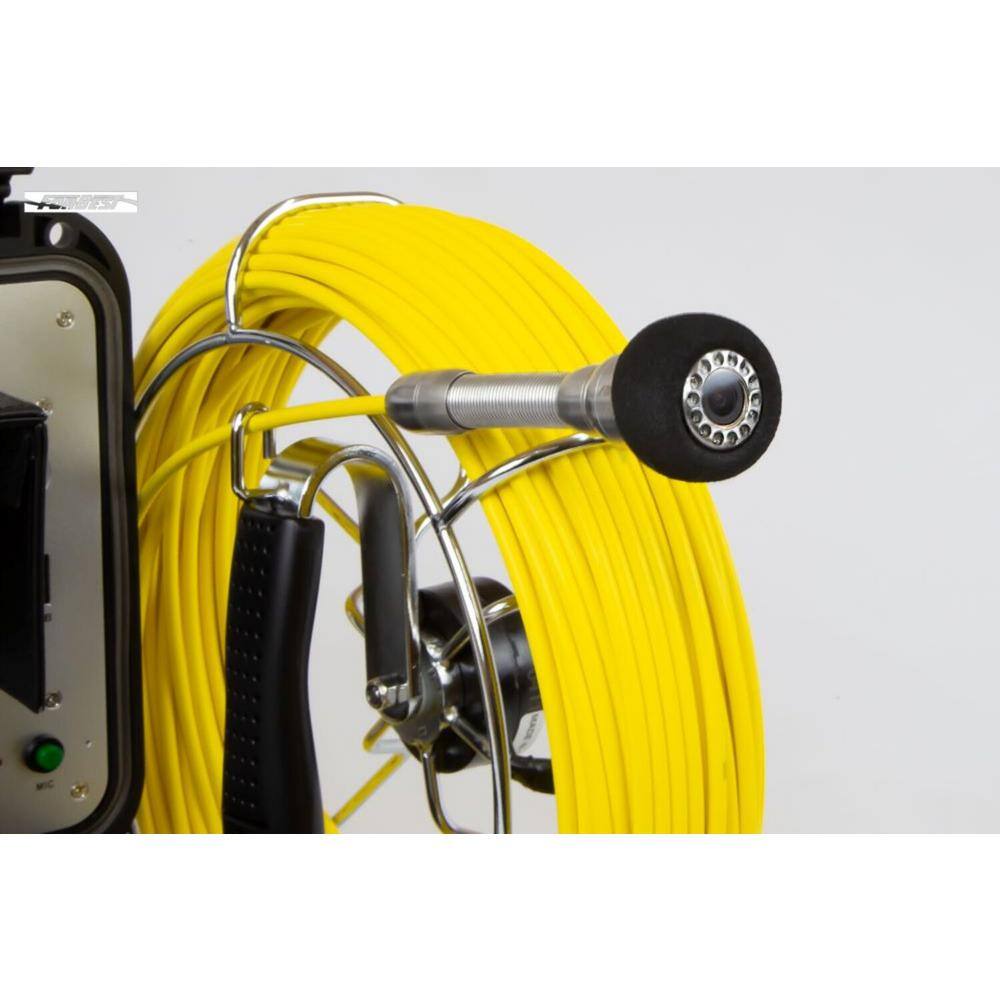 FORBEST Portable 65 ft. Color SewerDrainPipe Inspection Camera FB-PIC3188SD-65