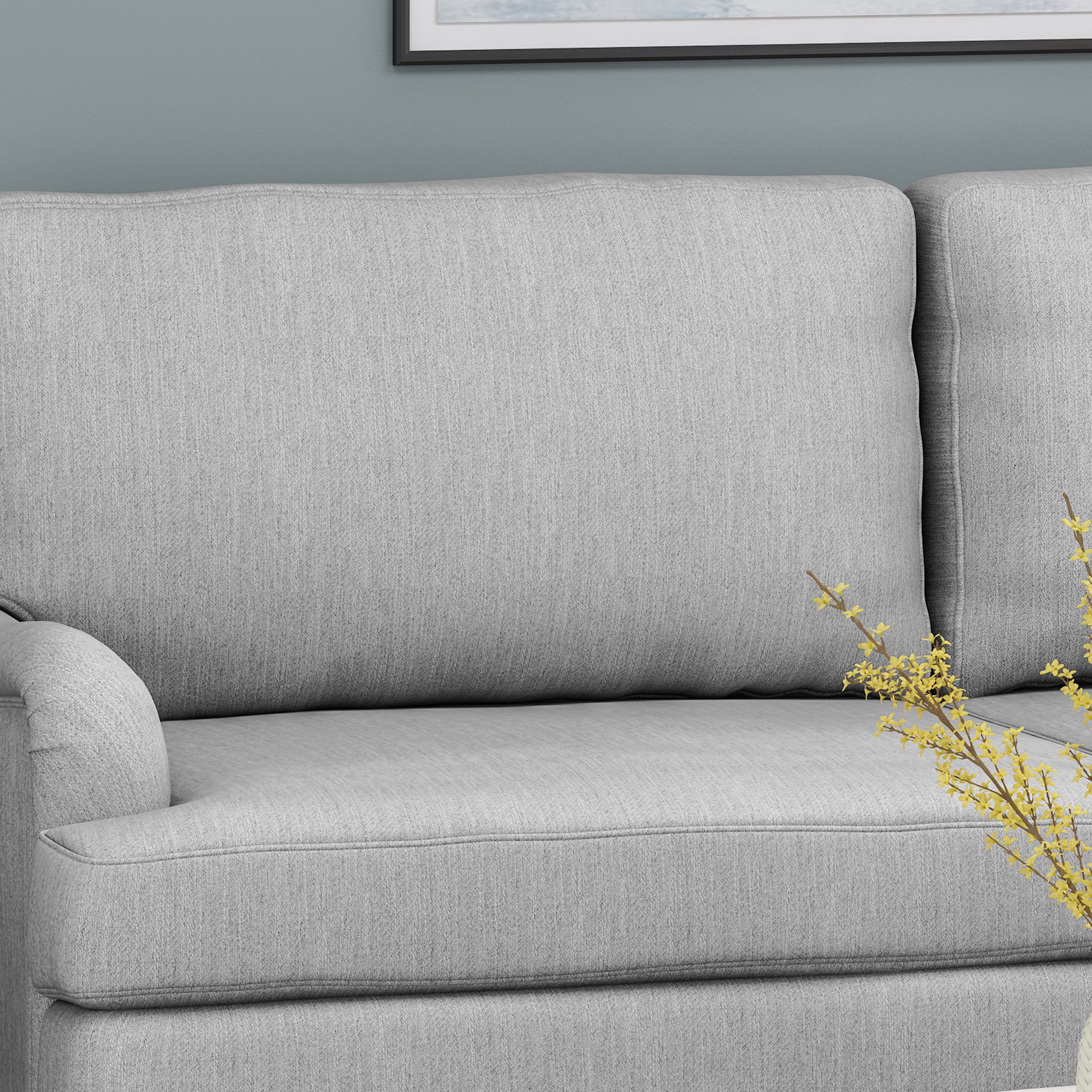 Karsyn Contemporary Fabric Loveseat