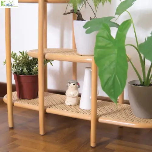 Hot selling handmade 2024 new modern product design rattan planter for home suppliers garden kitchen for wholesale