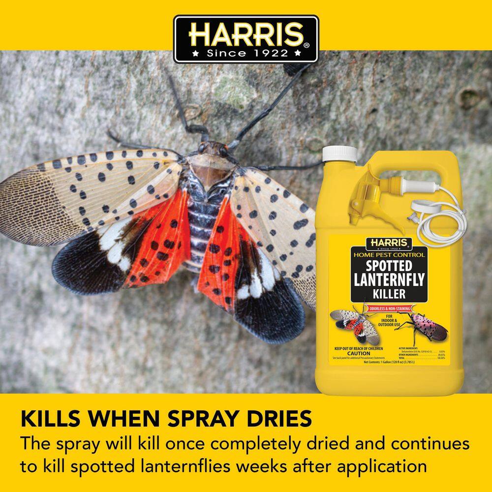 Harris 1 Gal. Spotted Lanternfly Killer with 1 Gal. Tank Sprayer (3-Pack) 3SLF-128TANK