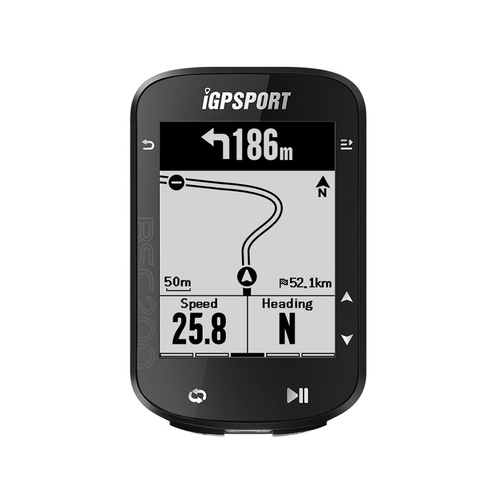 IGPSPORT BSC200 GPS Cycle Bike Computer Wireless Speedometer Bicycle Digital Stopwatch Route Navigation Cycling Odometer