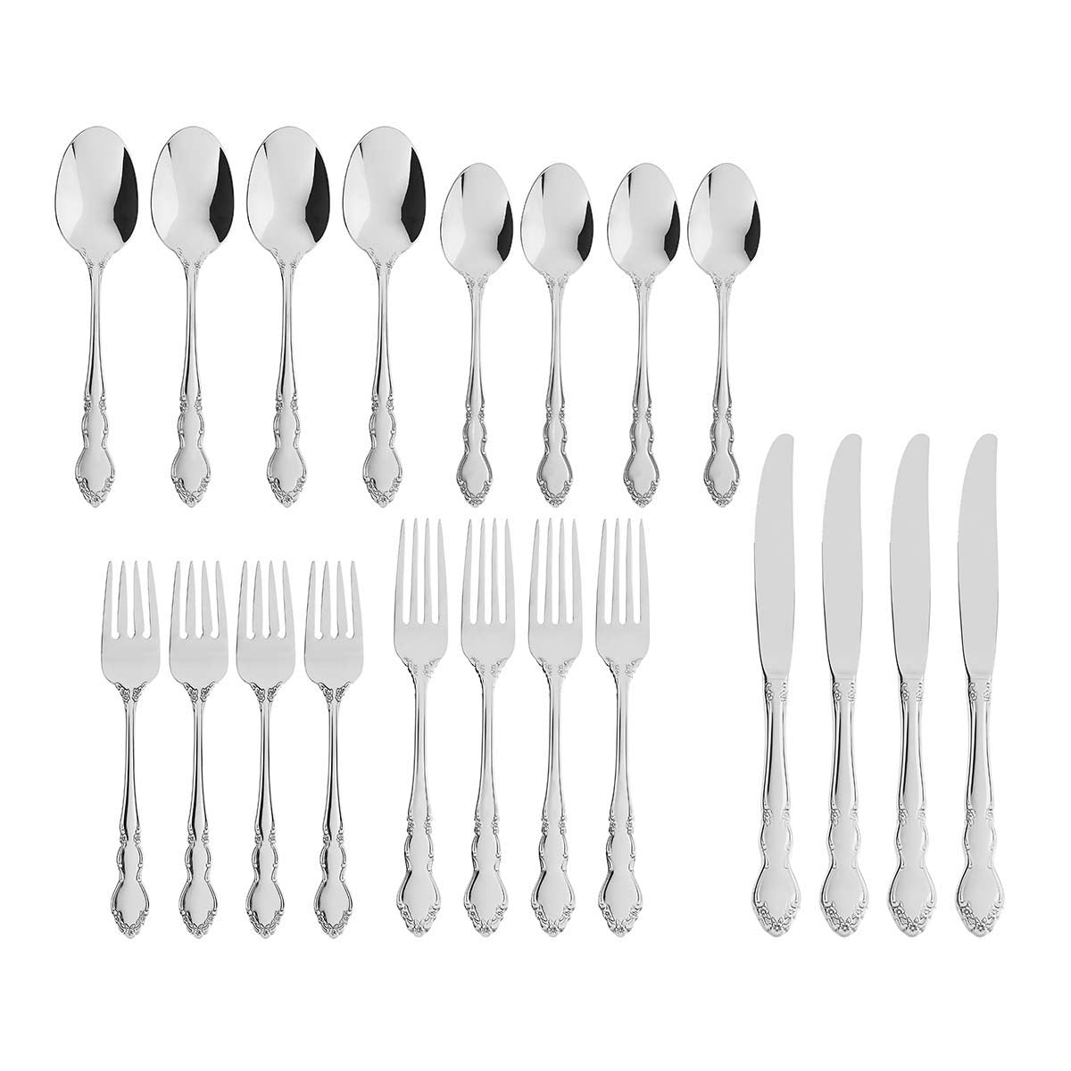 Dover 20 Piece Fine Flatware Set