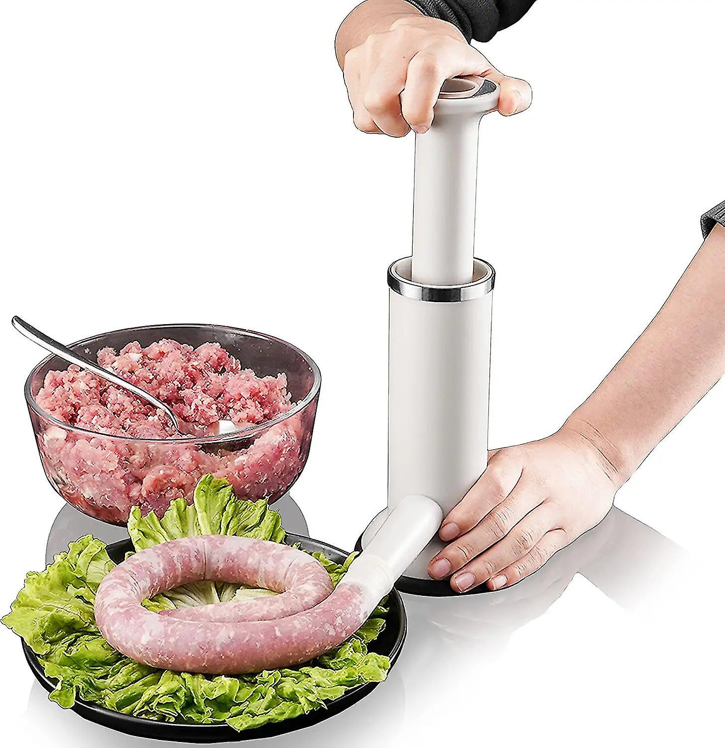 Kitchen Tools Sausage Enemator New Small Manual Sausage Meat Balls Shrimp Slide Making Artifact 22.5 * 9.5cm Pxcl