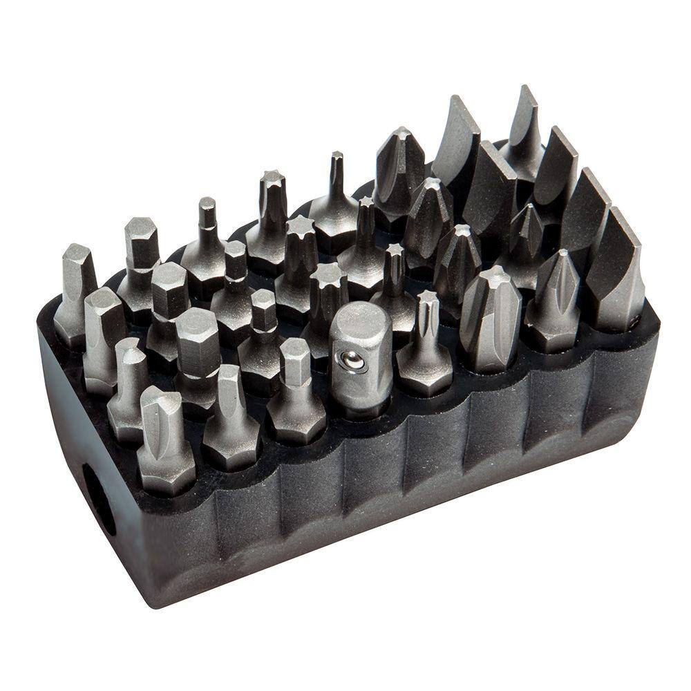 Klein Tools 32-Piece Standard Tip Bit Set 32526