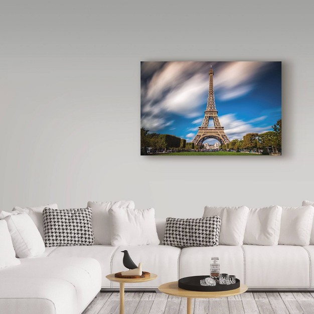 X 32 quot Eiffel 5 By Giuseppe Torre Trademark Fine Art