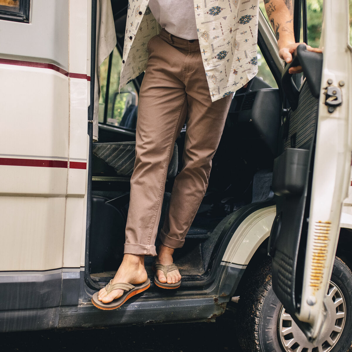 365 Organic Trouser - Taupe