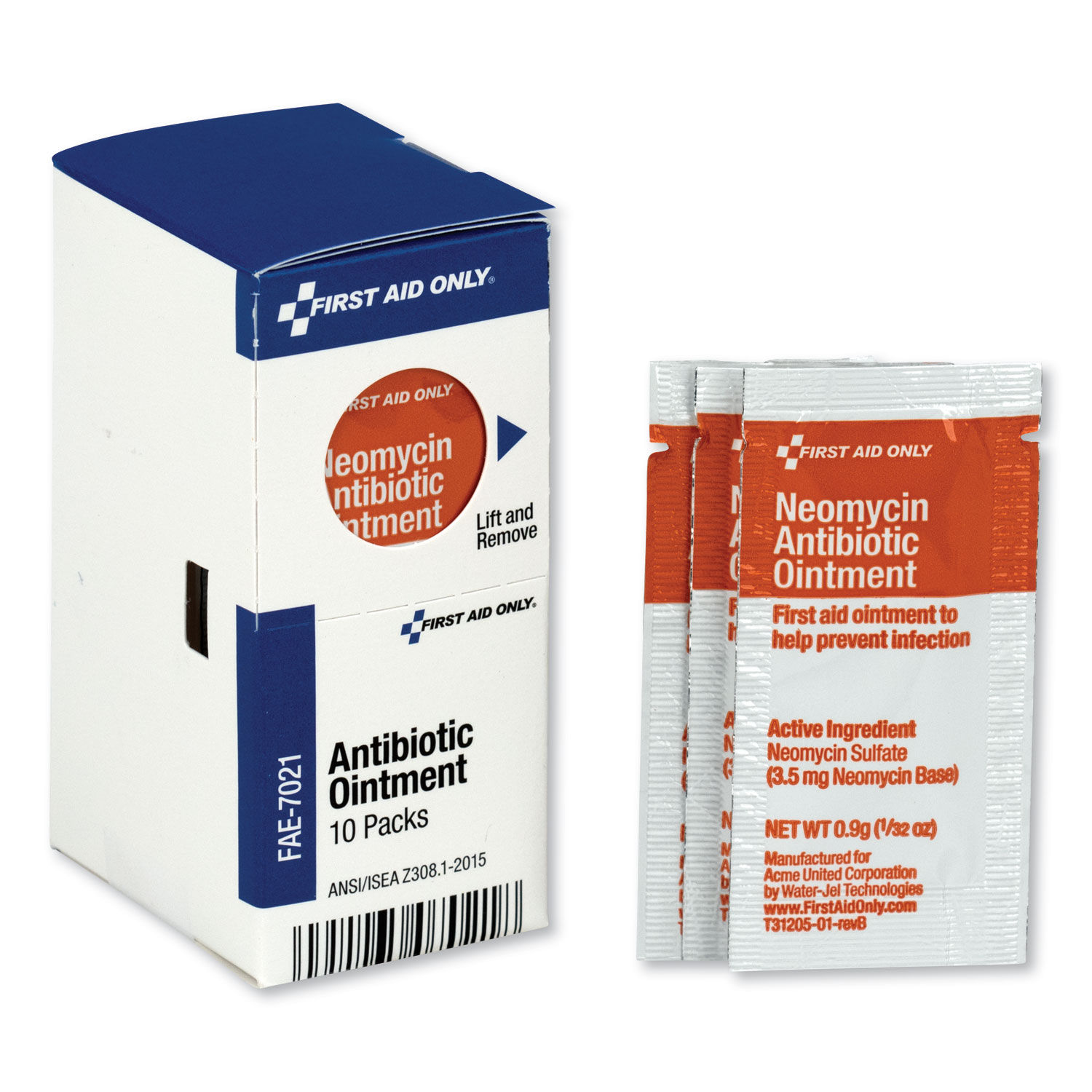 SmartCompliance Antibiotic Ointment by First Aid Onlyandtrade; FAOFAE7021