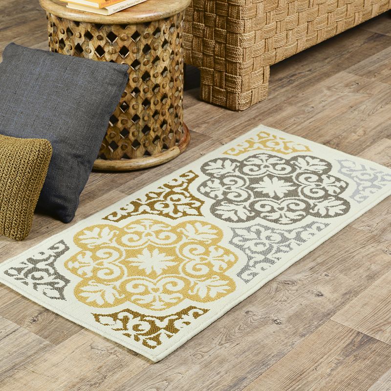 StyleHaven Bayside Trellis Indoor Outdoor Rug