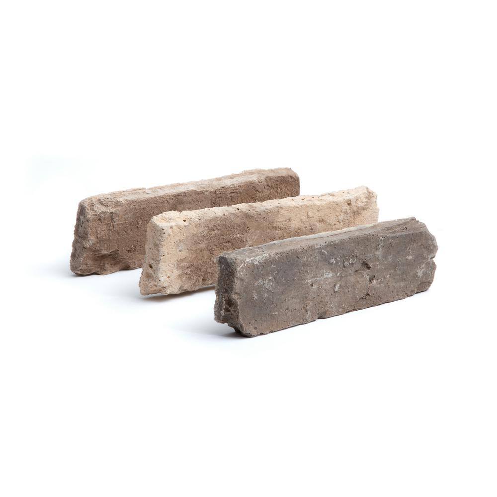 Koni Brick Old Chicago Cafe 8.20 in. x 2.50 in. Thin Brick 10.76 sq. ft. Flats Manufactured Stone Siding KBFT-449CAFE