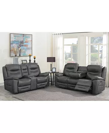 COASTER COMPANY OF AMERICA Coaster Home Furnishings Hemer Upholstered Power2 Sofa