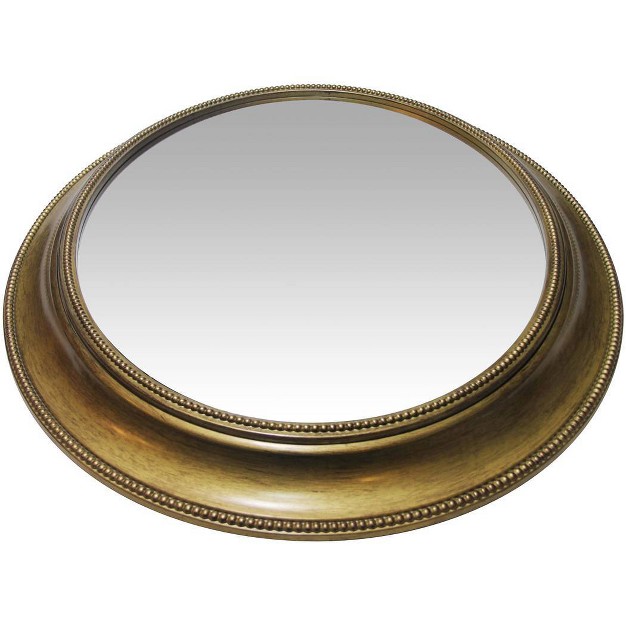 Sonore Oval Wall Mirror Antique Gold Infinity Instruments