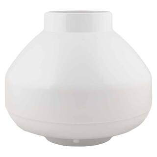 RadonAway RP145C 4 in. Inlet and Outlet Inline Radon Fan in White with 1.7 in. Maximum Operating Pressure 23030-1